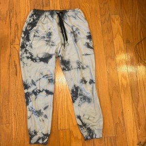JAK&RAE Tie Dye Blue Joggers Size L